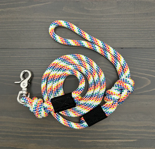 Load image into Gallery viewer, WD LEASH QUICK CLIP RAINBOW 5'