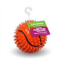 Load image into Gallery viewer, GNAWSOME SQUEAK/LIGHT BASKETBALL MEDIUM 3.5"