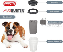 Load image into Gallery viewer, DEXAS MUDBUSTER WITH LID GRAY MEDIUM