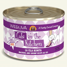 Load image into Gallery viewer, WERUVA CATS IN THE KITCHEN LA ISLA BONITA CAT CAN 6OZ