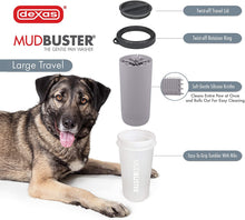 Load image into Gallery viewer, DEXAS MUDBUSTER WITH LID GRAY LARGE