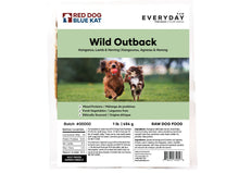 Load image into Gallery viewer, RED DOG BLUE KAT EVERYDAY WILD OUTBACK 4X1/4LB
