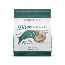 Load image into Gallery viewer, GREEN JUJU FREEZE DRIED BISON "GREEN" BITES 16OZ