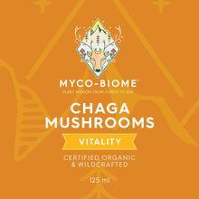 Load image into Gallery viewer, MYCO-BIOME CHAGA MUSHROOMS 125ML