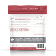 Load image into Gallery viewer, GREEN JUJU FREEZE DRIED BEEF "RED" BITES 18OZ