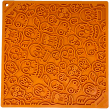 Load image into Gallery viewer, SODAPUP E-MAT ZOMBIE PATTERN ORANGE 8X8"