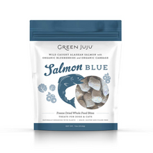 Load image into Gallery viewer, GREEN JUJU FREEZE DRIED SALMON "BLUE" BITES 7.5OZ
