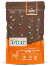 Load image into Gallery viewer, NATURE'S LOGIC DUCK/SALMON DOG 25LB