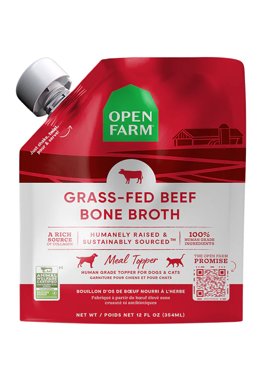 OPEN FARM BEEF BONE BROTH 12OZ