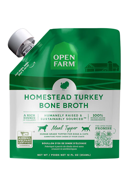 OPEN FARM TURKEY BONE BROTH 12OZ