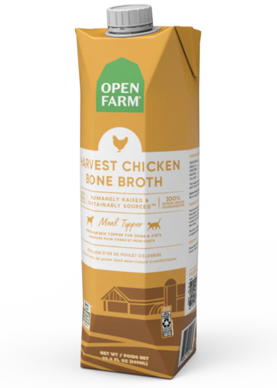 OPEN FARM CHICKEN BONE BROTH 32OZ