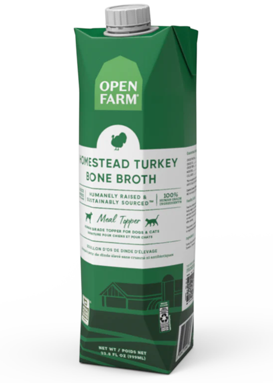 OPEN FARM TURKEY BONE BROTH 32OZ