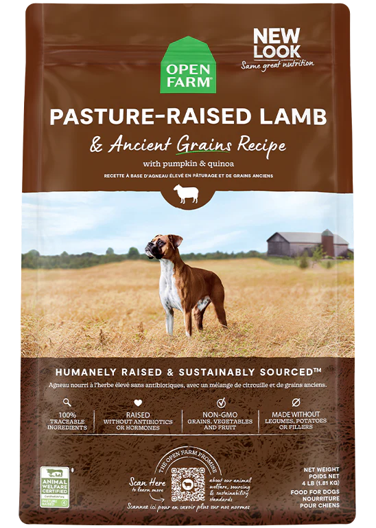 OPEN FARM LAMB ANCIENT GRAIN 11LB