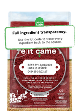 Load image into Gallery viewer, OPEN FARM BEEF ANCIENT GRAIN 22LB
