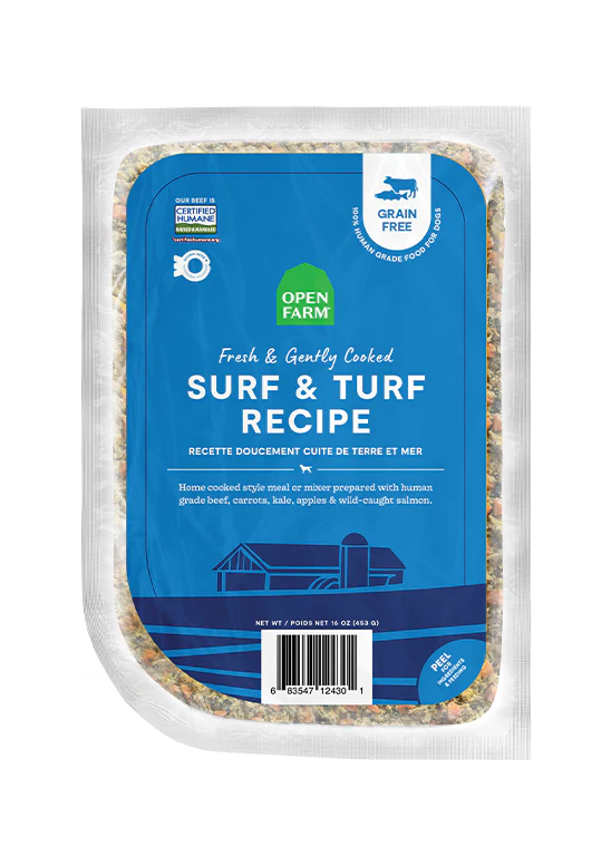 OPEN FARM COOKED SURF&TURF 96OZ (6 X 16OZ)