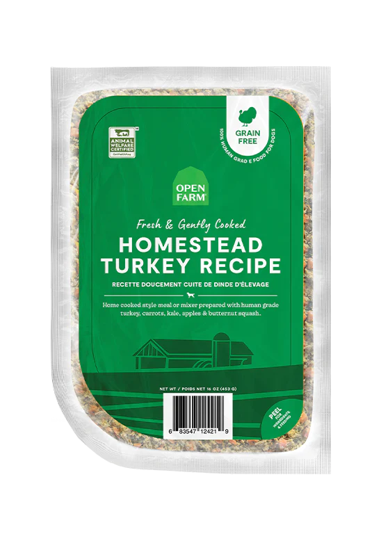 OPEN FARM COOKED TURKEY 96OZ (6 X 16OZ)