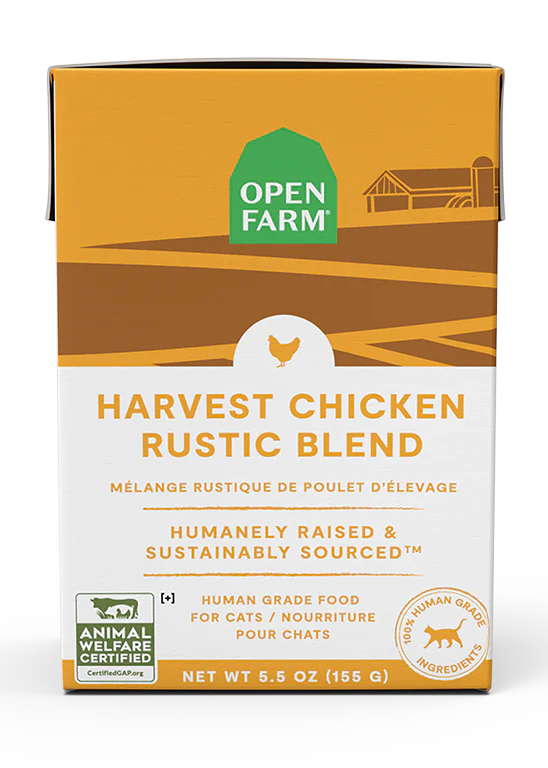 OPEN FARM CHICKEN RUSTIC BLEND CAT 5.5OZ