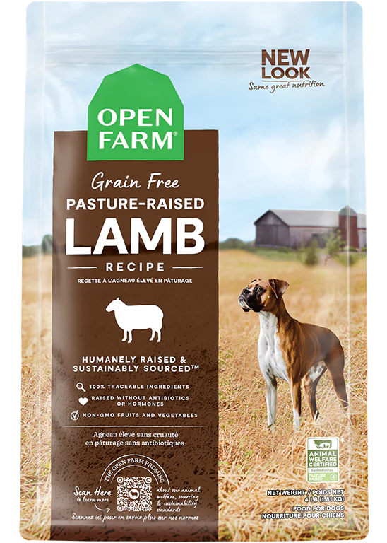 OPEN FARM LAMB GRAIN FREE 12LB