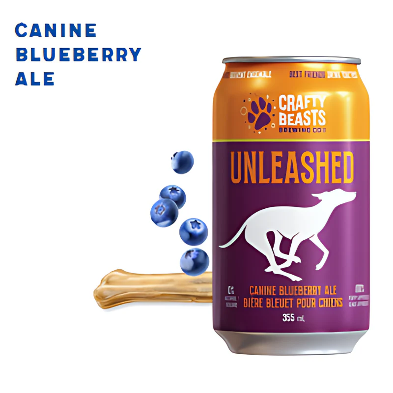 CRAFTY BEASTS UNLEASHED BLUEBERRY ALE 355ML
