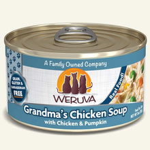 Load image into Gallery viewer, WERUVA GRANDMAS CHICKEN SOUP CAT CAN 5.5OZ
