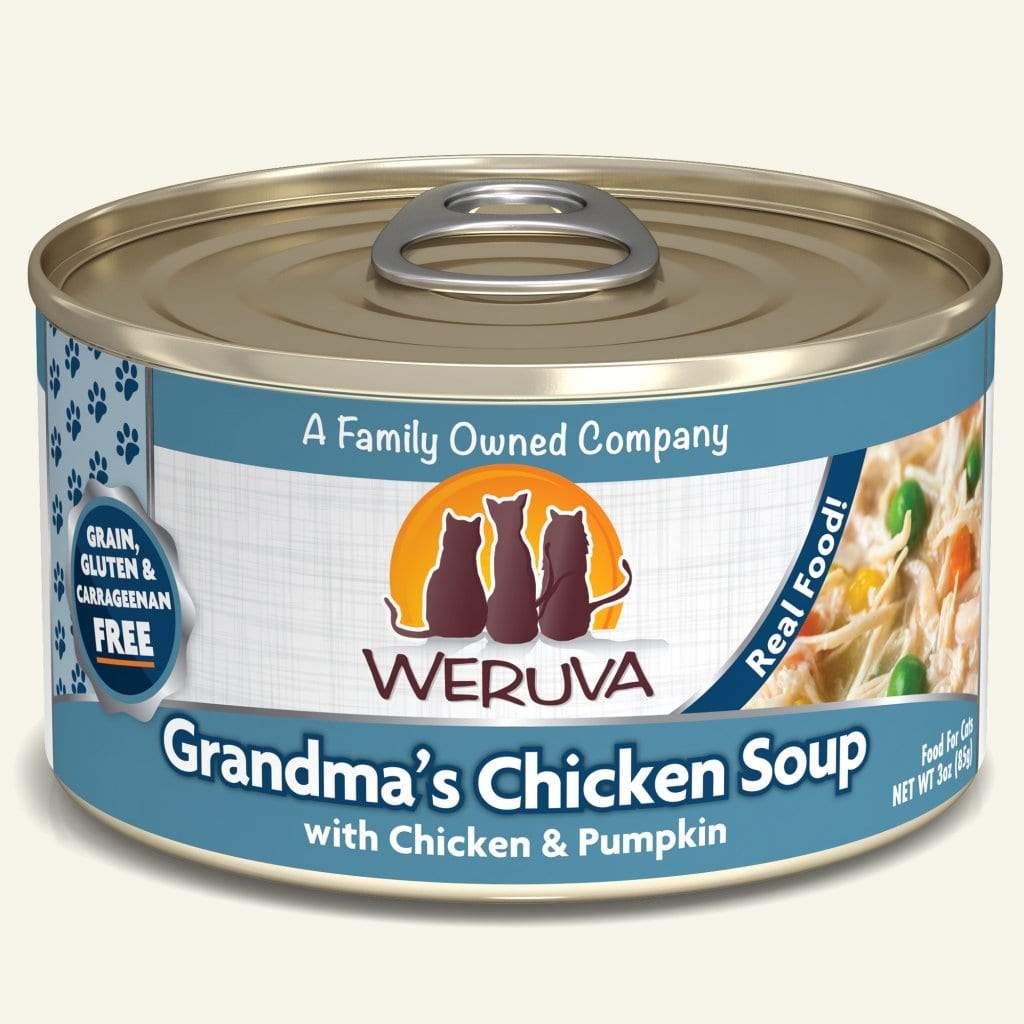 WERUVA GRANDMAS CHICKEN SOUP CAT CAN 5.5OZ