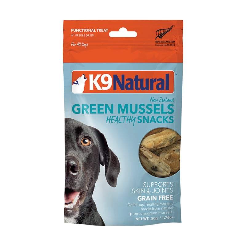 K9 NATURAL SNACK GREEN LIPPED MUSSEL 50G