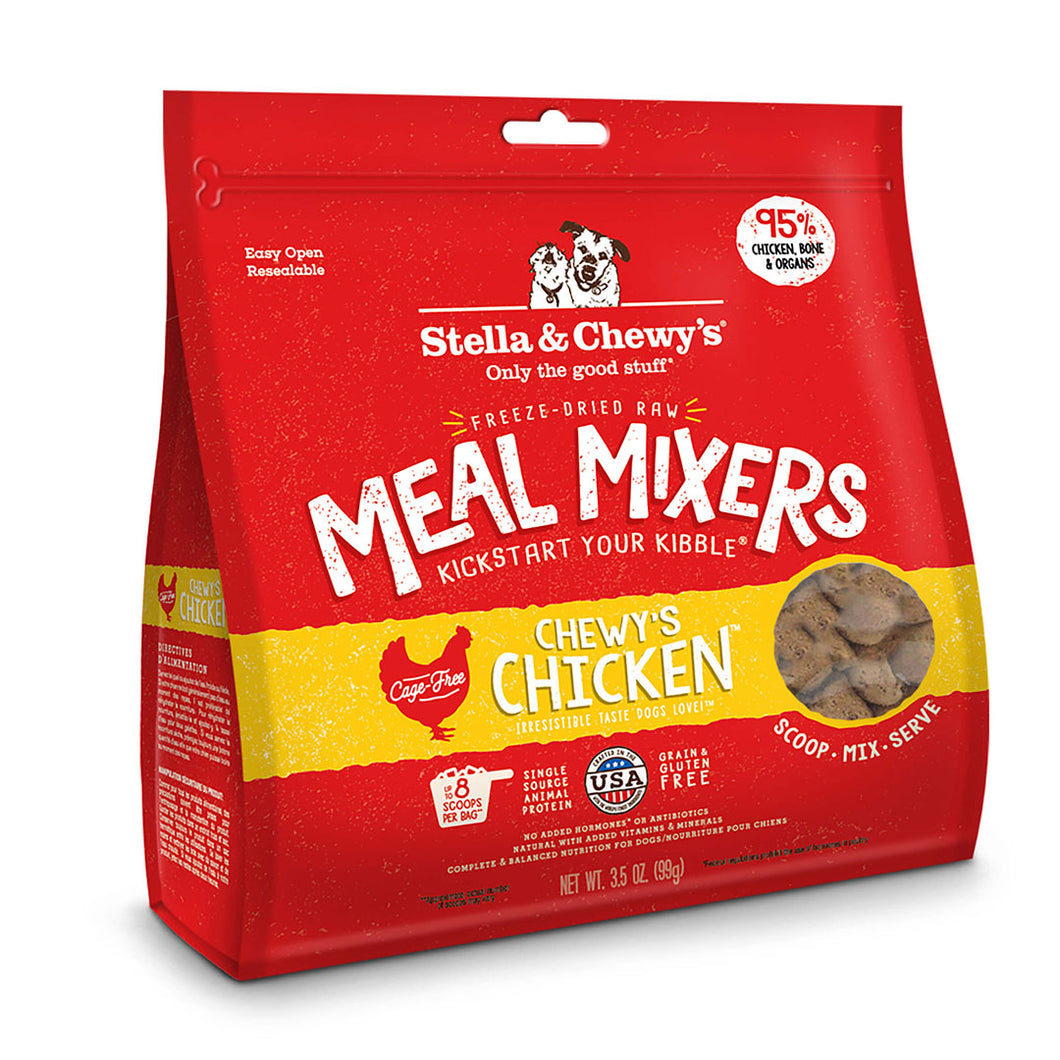 STELLA AND CHEWYS FREEZE DRIED CHICKEN MEAL MIXER 18OZ