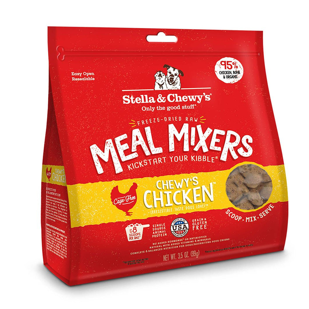 STELLA AND CHEWYS FREEZE DRIED CHICKEN MEAL MIXER 3.5OZ