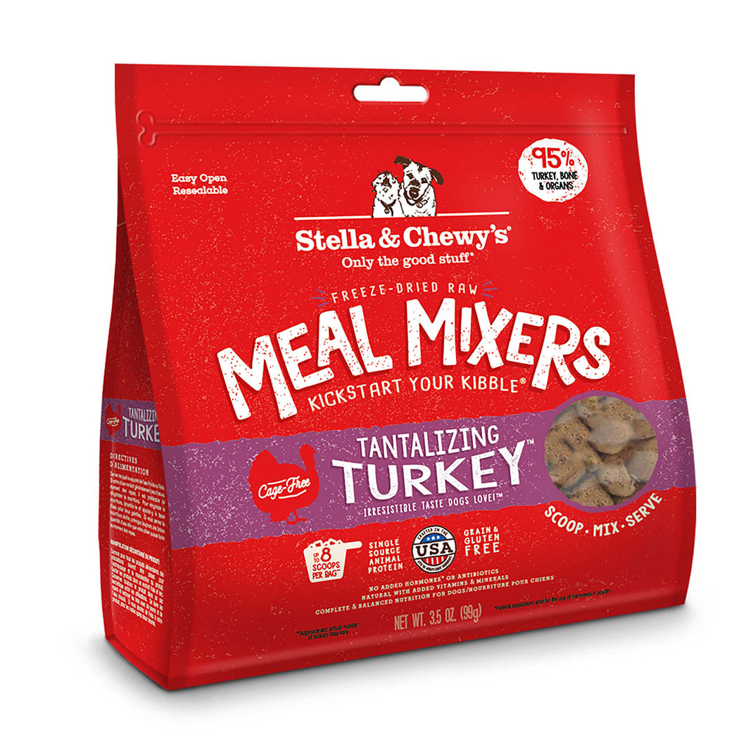 STELLA AND CHEWYS FREEZE DRIED TURKEY MEAL MIXER 18OZ