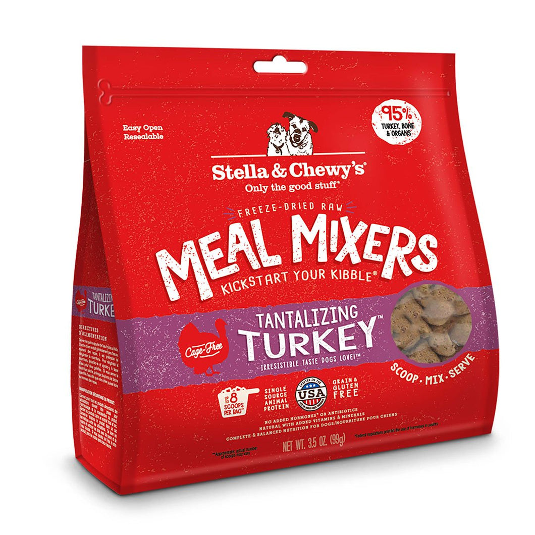 STELLA AND CHEWYS FREEZE DRIED TURKEY MEAL MIXER 3.5OZ
