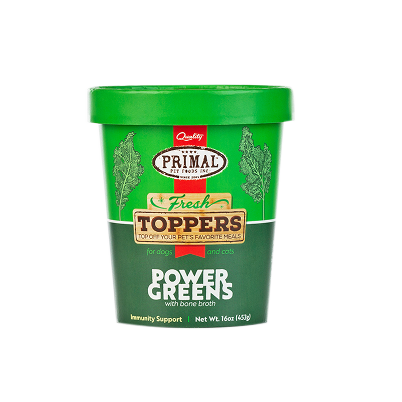PRIMAL POWER GREENS FRESH TOPPER 16OZ