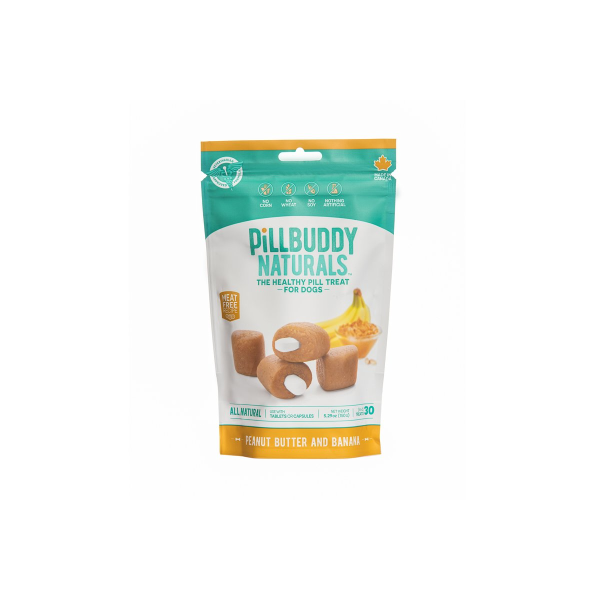 PRESIDIO PILL BUDDY NATURAL PEANUT BUTTER & BANANA 150G