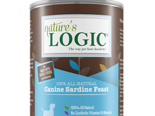 Load image into Gallery viewer, NATURE&#39;S LOGIC SARDINE DOG CAN 13.2OZ
