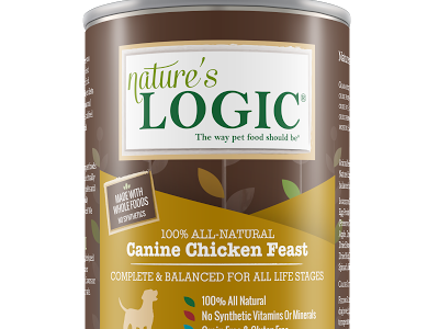 NATURE'S LOGIC CHICKEN DOG CAN 13.2OZ