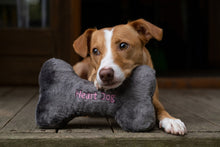 Load image into Gallery viewer, FLUFF &amp; TUFF HEART DOG BONE 10&quot;
