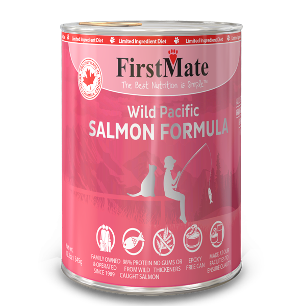 FIRST MATE SALMON CAT CAN 12.2OZ
