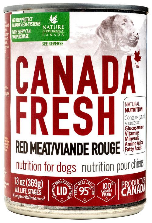 PETKIND CANADA FRESH RED MEAT DOG CAN 369G