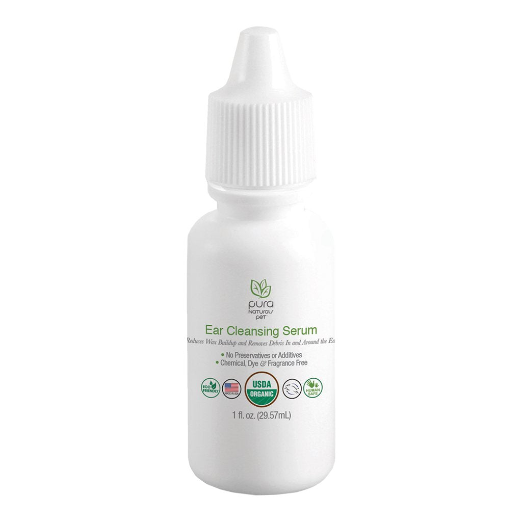 PURE AND NATURAL PET EAR CLEANING SERUM 1OZ