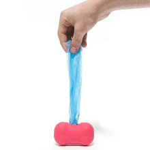 Load image into Gallery viewer, MESSY MUTTS WASTE BAG HOLDER RED
