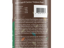 Load image into Gallery viewer, NATURE&#39;S LOGIC VENISON DOG CAN 13.2OZ
