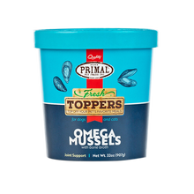 Load image into Gallery viewer, PRIMAL OMEGA MUSSELS FRESH TOPPER 32OZ
