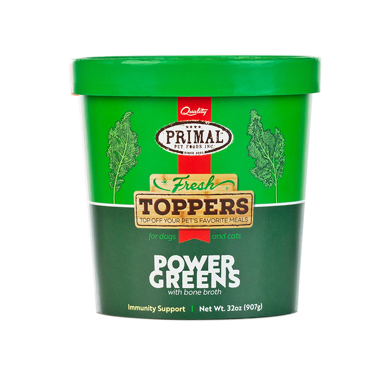 PRIMAL POWER GREENS FRESH TOPPER 32OZ