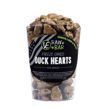 Load image into Gallery viewer, VITAL ESSENTIALS RAW BAR FREEZE DRIED DUCK HEARTS SINGLES
