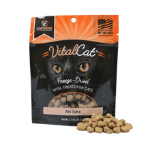 Load image into Gallery viewer, VITAL ESSENTIALS CAT FREEZE DRIED AHI TUNA TREAT 1.1OZ
