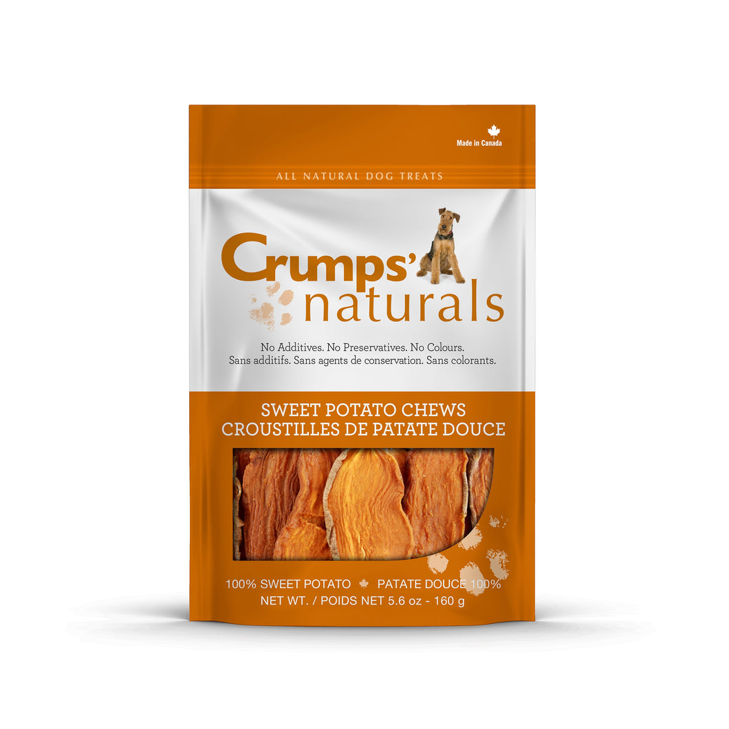 CRUMPS NATURALS SWEET POTATO CHEWS 330G