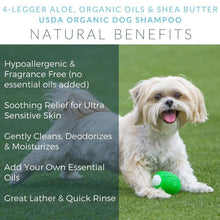 Load image into Gallery viewer, 4LEGGER SOOTHE SENSITIVE SKIN SHAMPOO 8OZ
