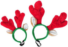 Load image into Gallery viewer, ZIPPY PAWS ANTLERS HEADBAND LARGE
