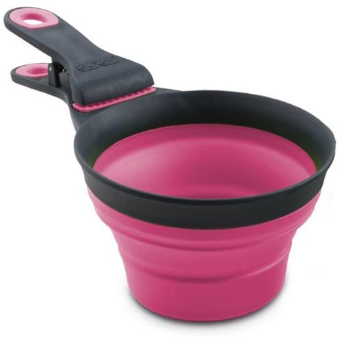 DEXAS KLIP SCOOP 1/2 CUP PINK
