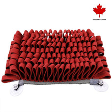 Load image into Gallery viewer, PAWZNDOGZ ANTI-BITE SNUFFLE MAT RED LARGE
