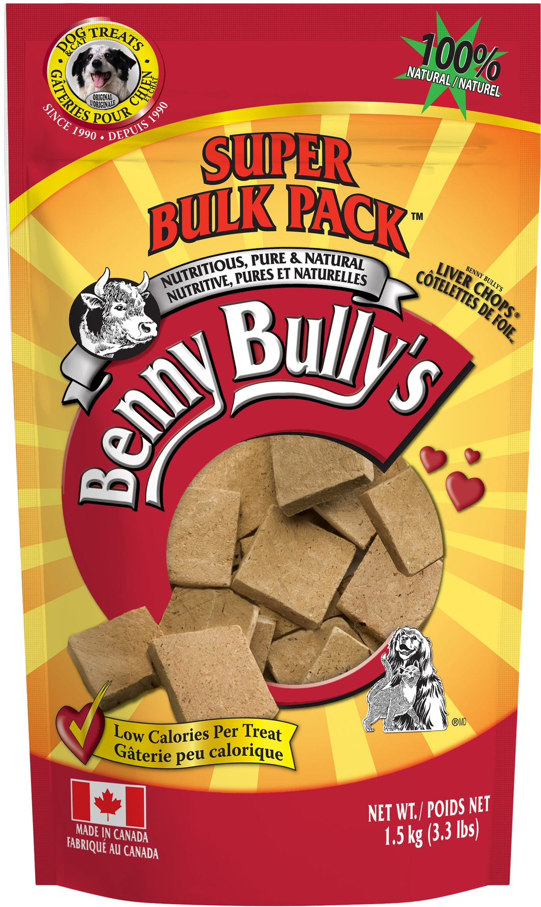 BENNY BULLYS LIVER SUPER BULK PK 1.5KG